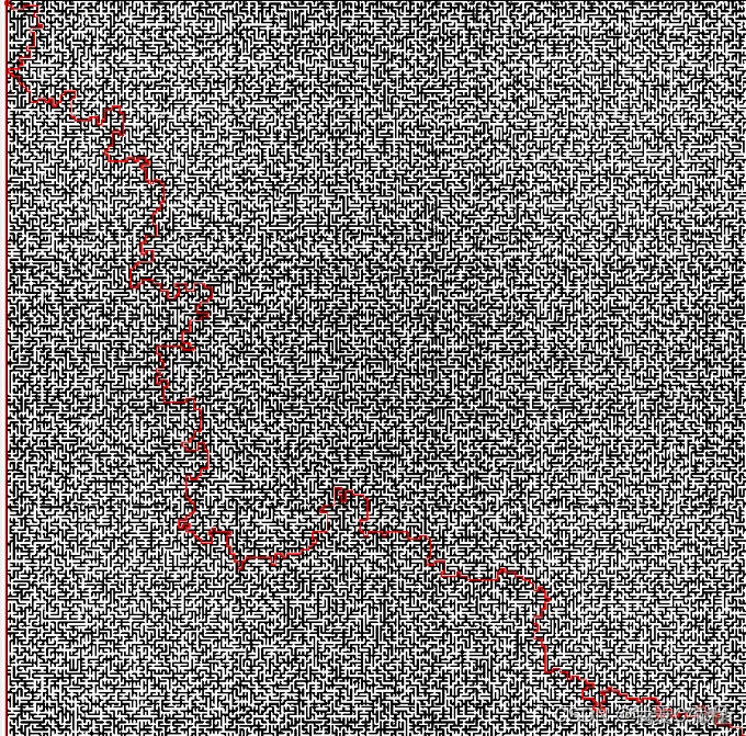 基于形态学处理算法的迷宫路线搜索matlab仿真_图像处理_04